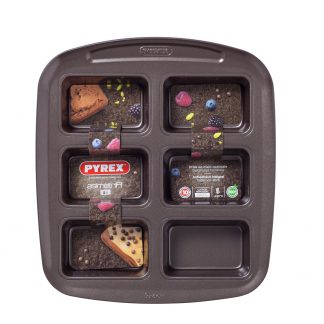 Форма PYREX ASIMETRIA, 6 шт. 9х6 см